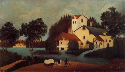 Landscape with Watermill Henri Rousseau